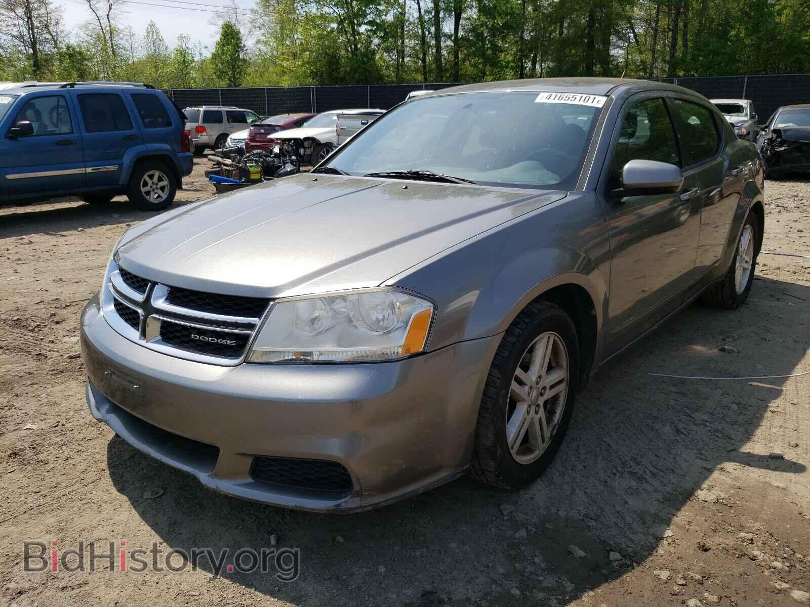 2012 DODGE AVENGER - VIN: 1C3CDZCBXCN156626 - Фото 2