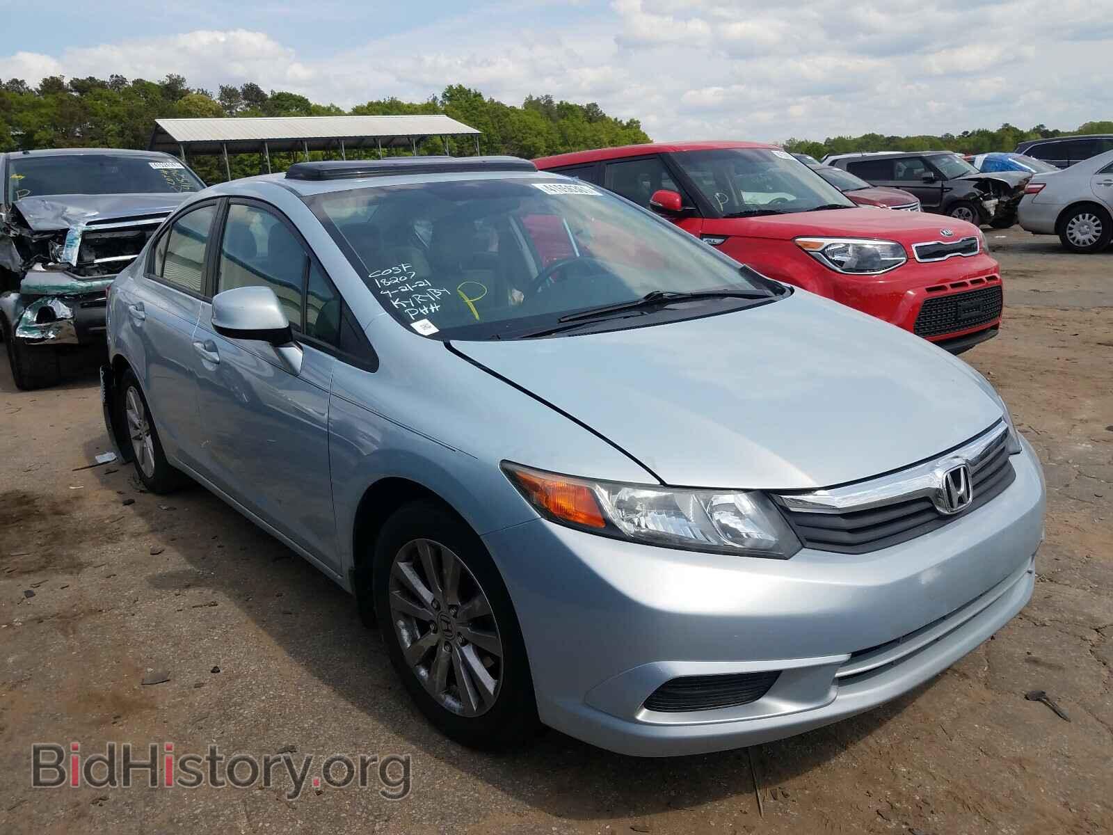 Фотография 19XFB2F92CE044969 - HONDA CIVIC 2012