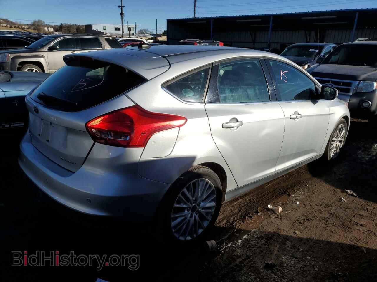 2018 FORD FOCUS - VIN: 1FADP3N27JL296312 - Фото 3