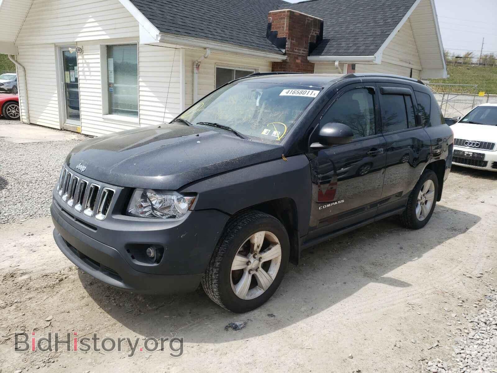 2012 JEEP COMPASS - VIN: 1C4NJDEB5CD547668 - Фото 2