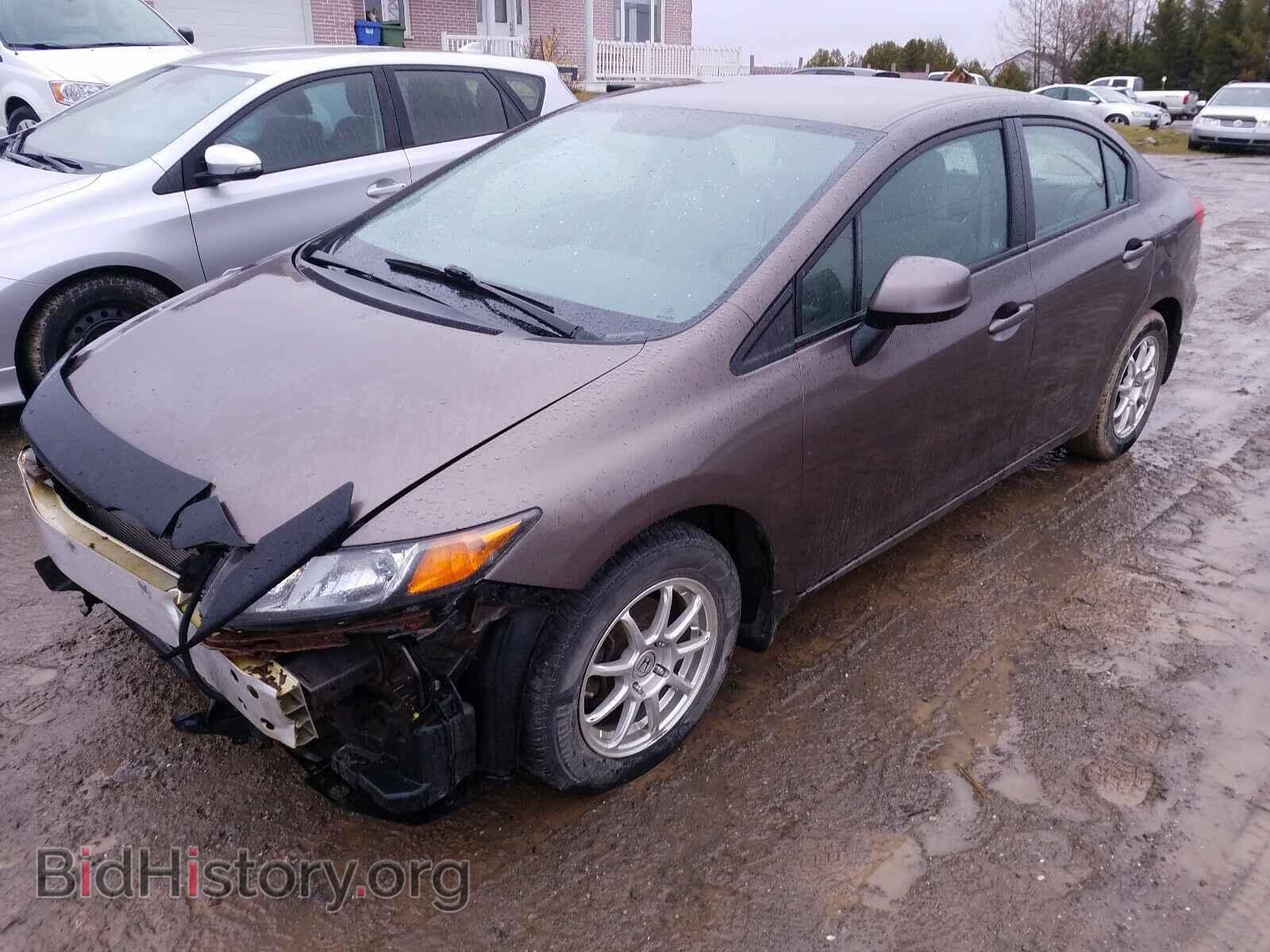 2012 HONDA CIVIC - VIN: 2HGFB2F45CH015251 - Фото 2