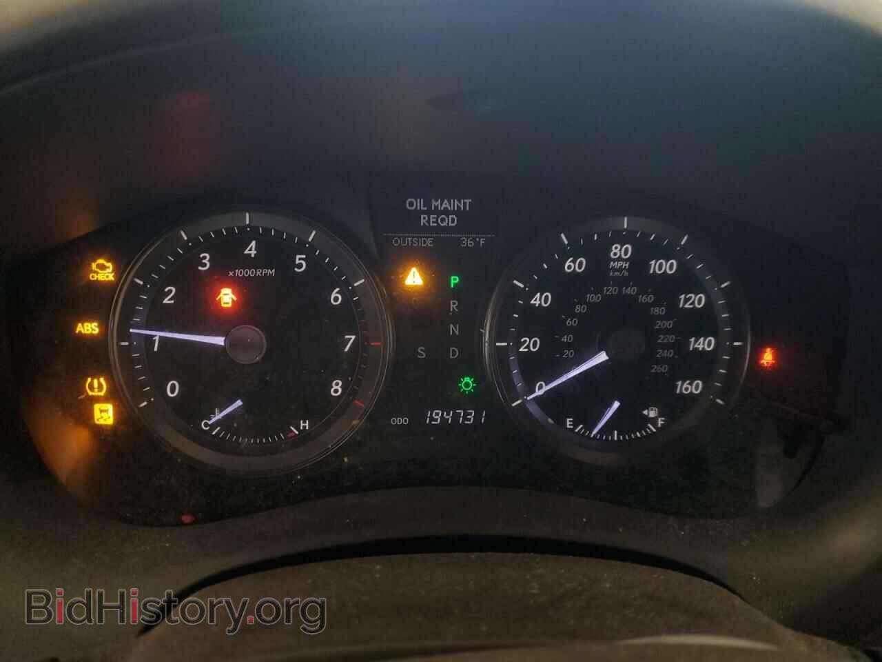 2011 LEXUS ES350 - VIN: JTHBK1EG1B2459302 - Фото 9