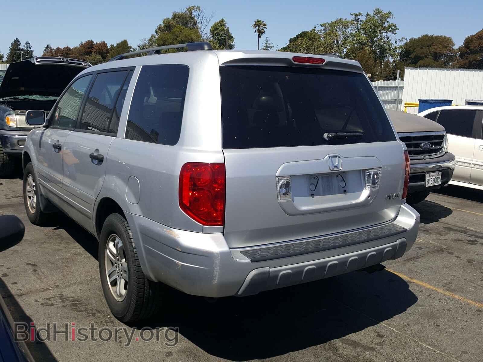 2005 HONDA PILOT - VIN: 2HKYF18655H508362 - Фото 3