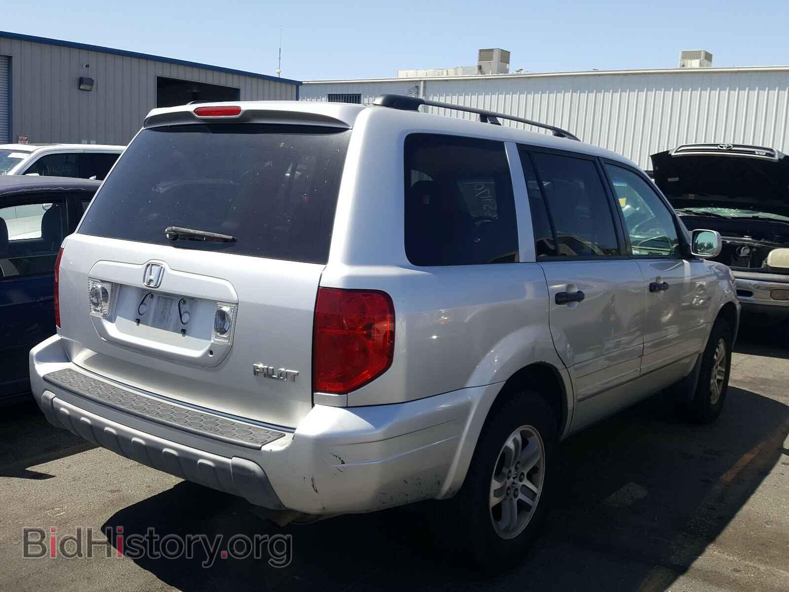 2005 HONDA PILOT - VIN: 2HKYF18655H508362 - Фото 4