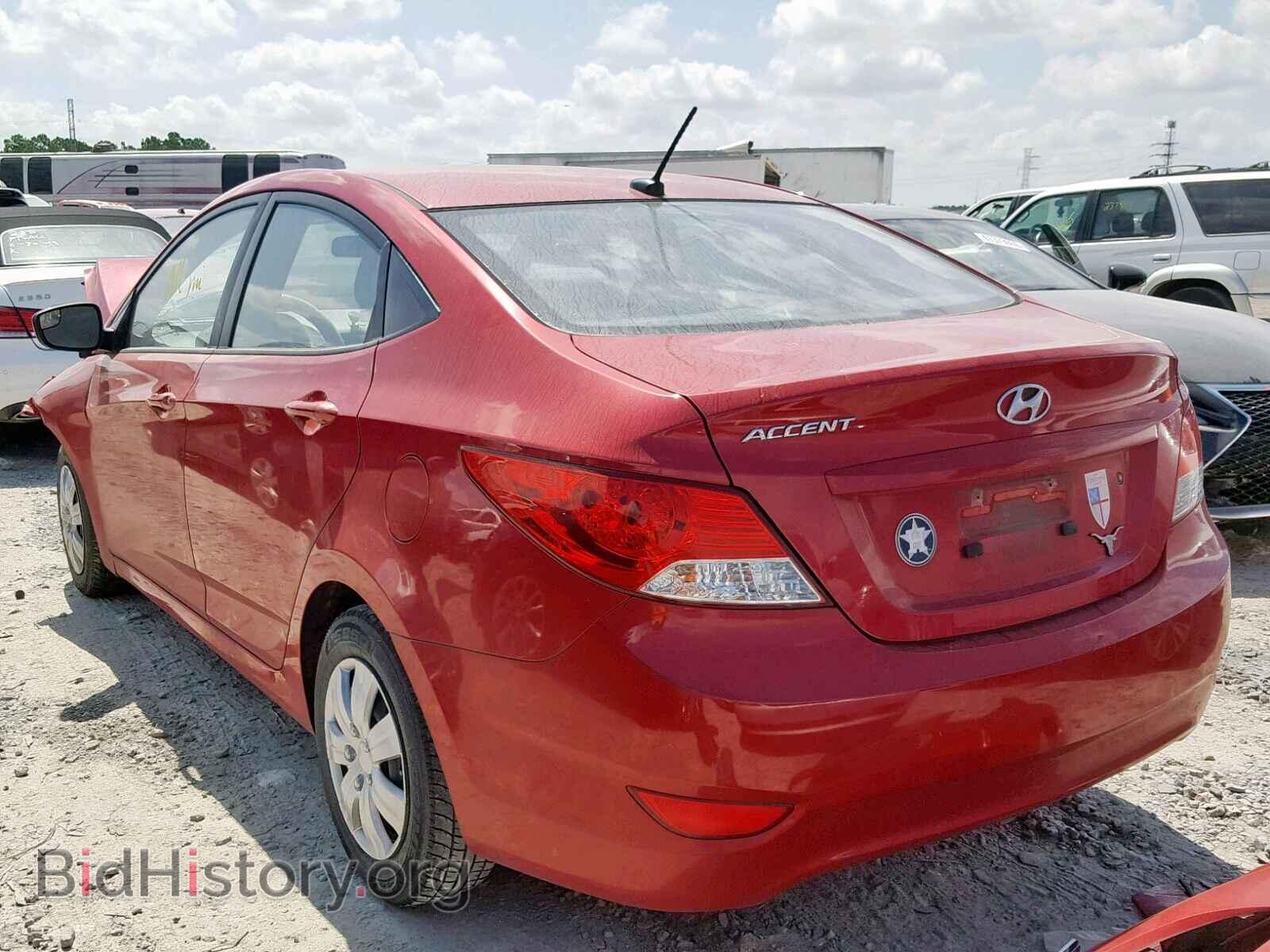 2014 HYUNDAI ACCENT - VIN: KMHCT4AE3EU676010 - Фото 3