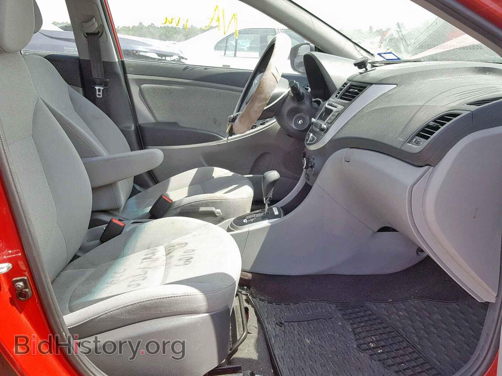 2014 HYUNDAI ACCENT - VIN: KMHCT4AE3EU676010 - Фото 5