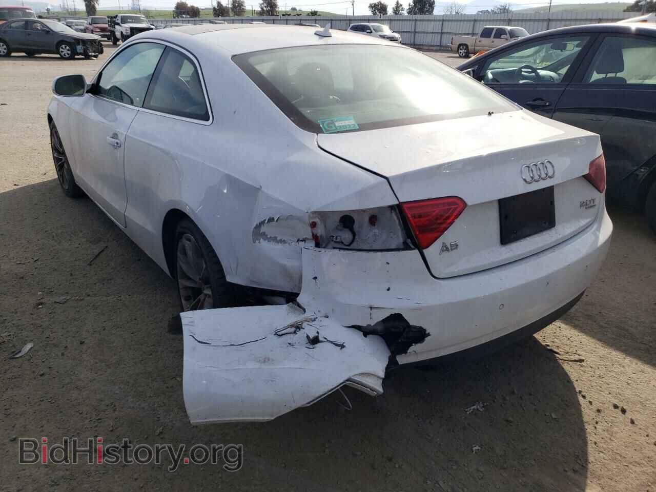 2013 AUDI A5 - VIN: WAULFAFR9DA080774 - Фото 2