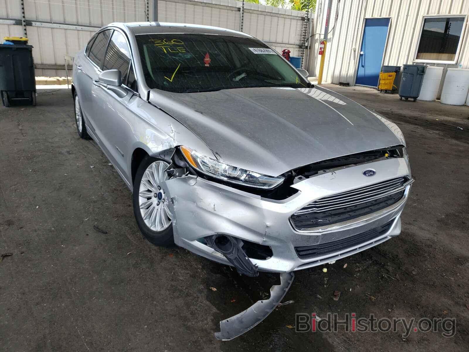 Photo 3FA6P0LU8FR249052 - FORD FUSION 2015