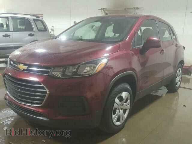 2017 CHEVROLET TRAX - VIN: 3GNCJKSB8HL269549 - Фото 2