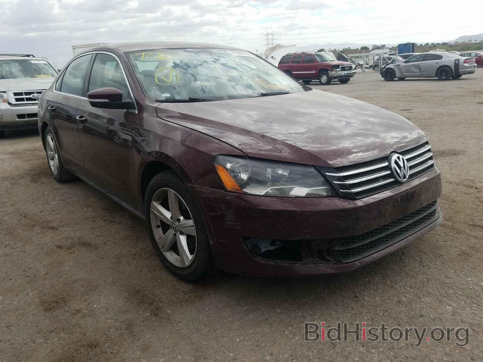 Photo 1VWBP7A39CC109434 - VOLKSWAGEN PASSAT 2012