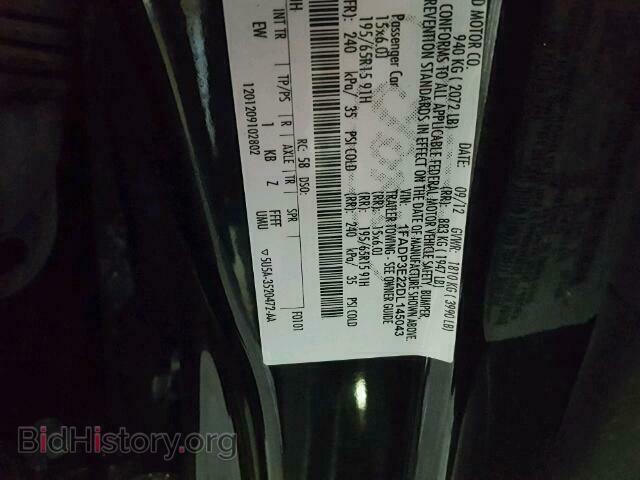 2013 FORD FOCUS - VIN: 1FADP3E22DL145043 - Фото 10
