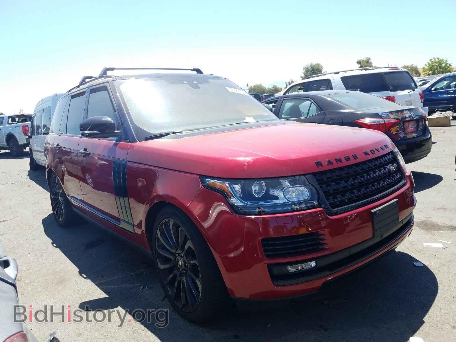Фотография SALGS2FE2HA320426 - LAND ROVER RANGEROVER 2017