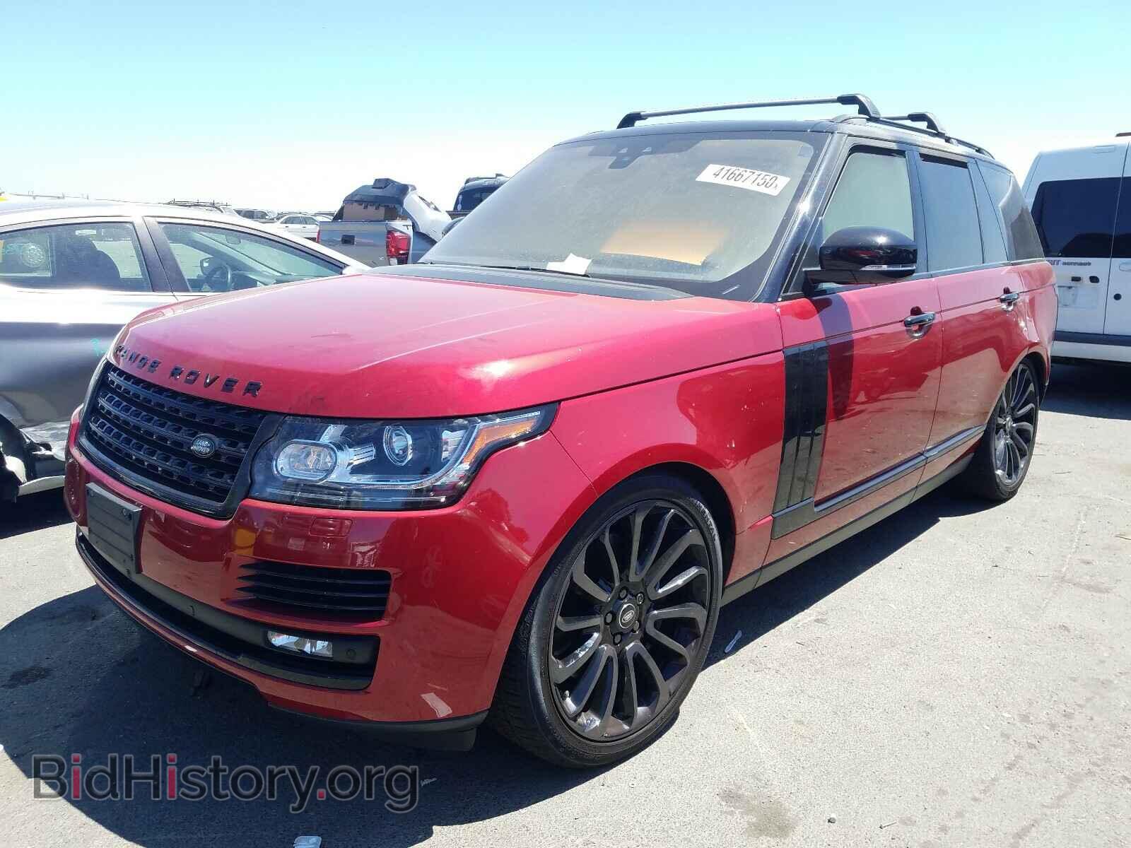 2017 LAND ROVER RANGEROVER - VIN: SALGS2FE2HA320426 - Фото 2
