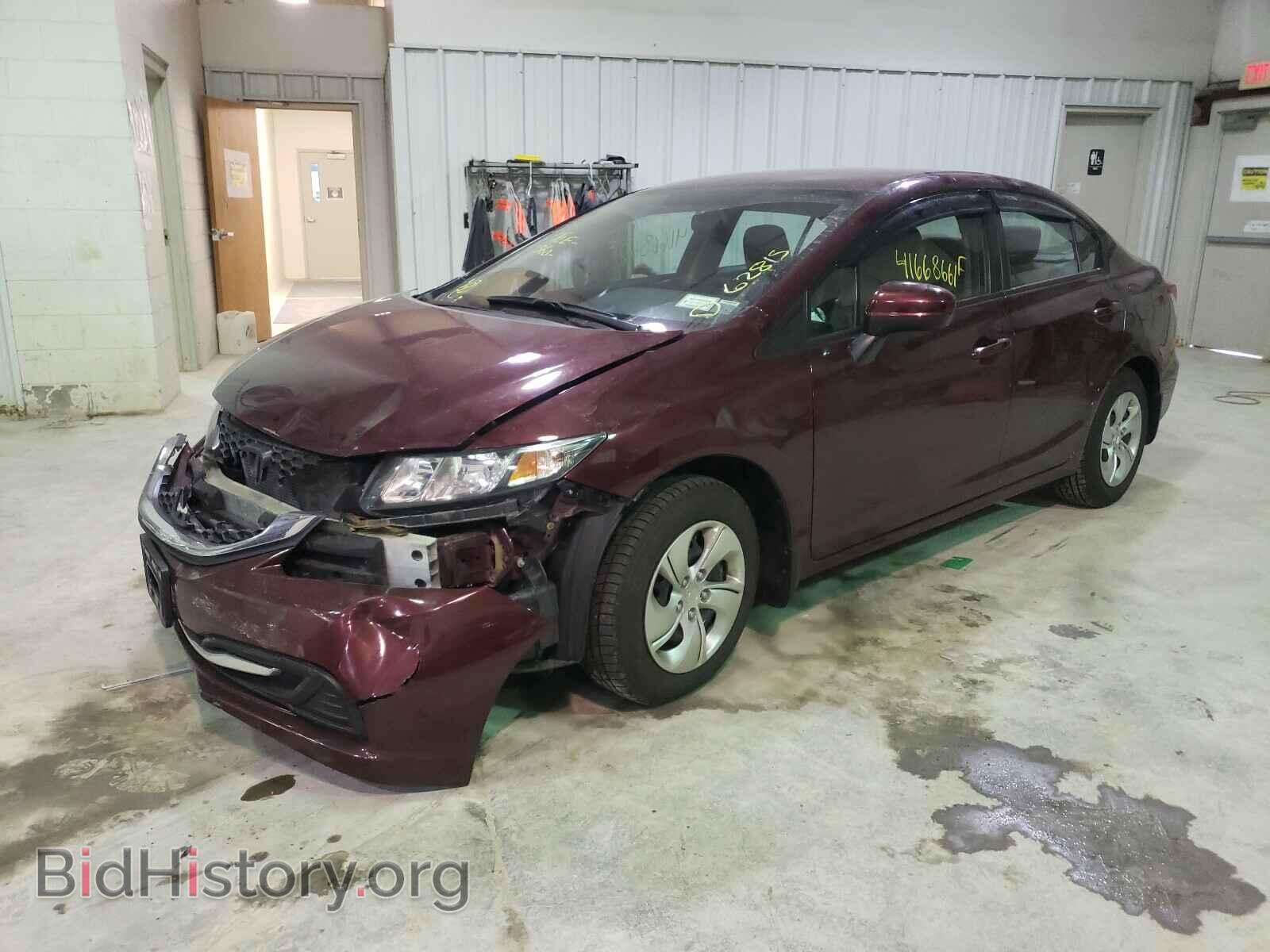 2014 HONDA CIVIC - VIN: 2HGFB2F53EH524718 - Фото 2
