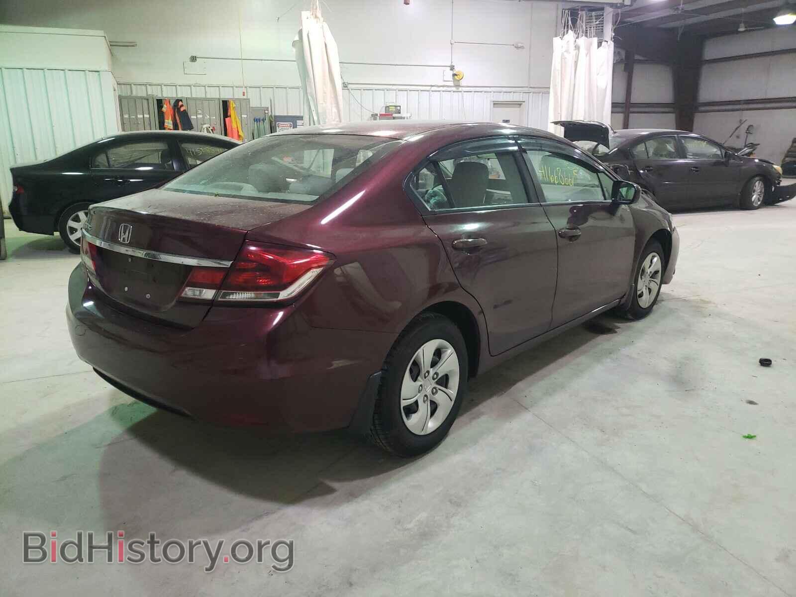 2014 HONDA CIVIC - VIN: 2HGFB2F53EH524718 - Фото 4