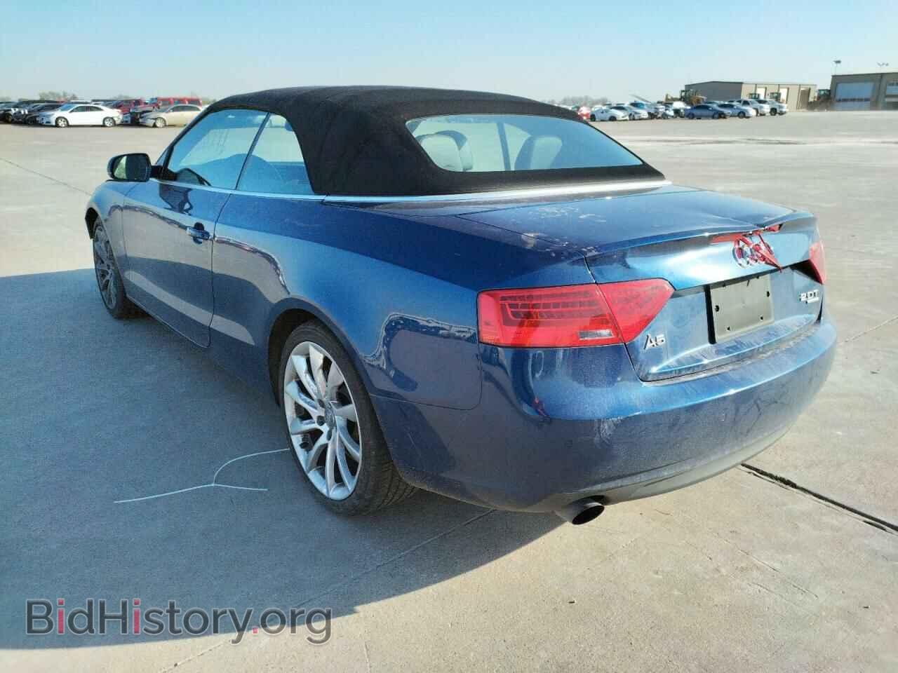 2013 AUDI A5 - VIN: WAULFAFH3DN016794 - Фото 3