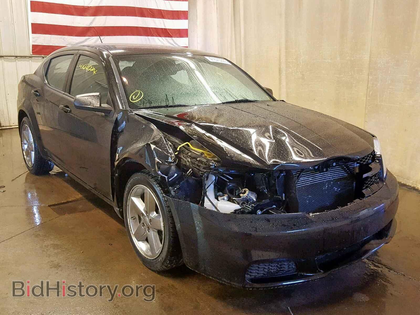Photo 1C3CDZAB6DN535952 - DODGE AVENGER 2013