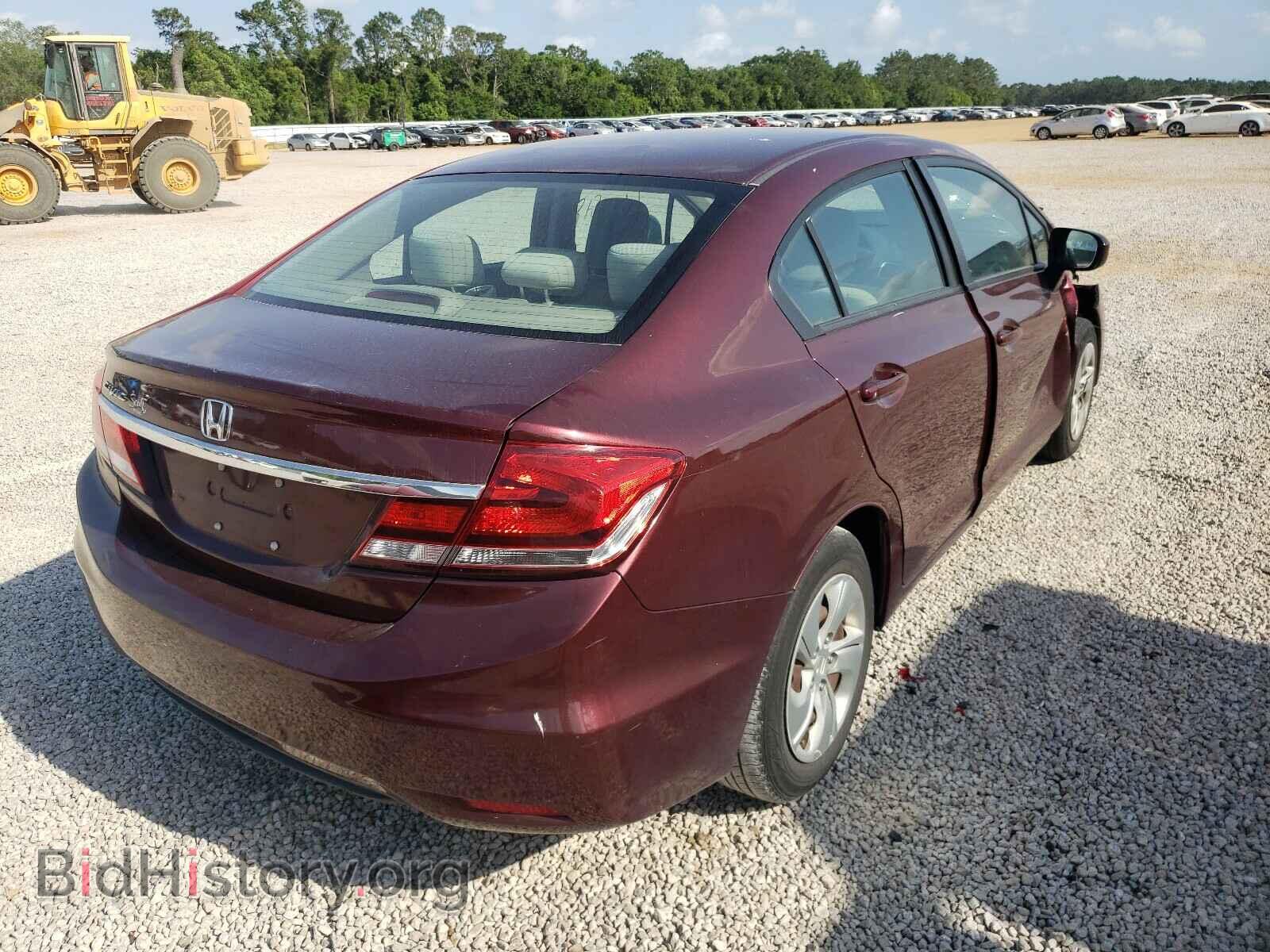 2014 HONDA CIVIC - VIN: 19XFB2F59EE077709 - Фото 4