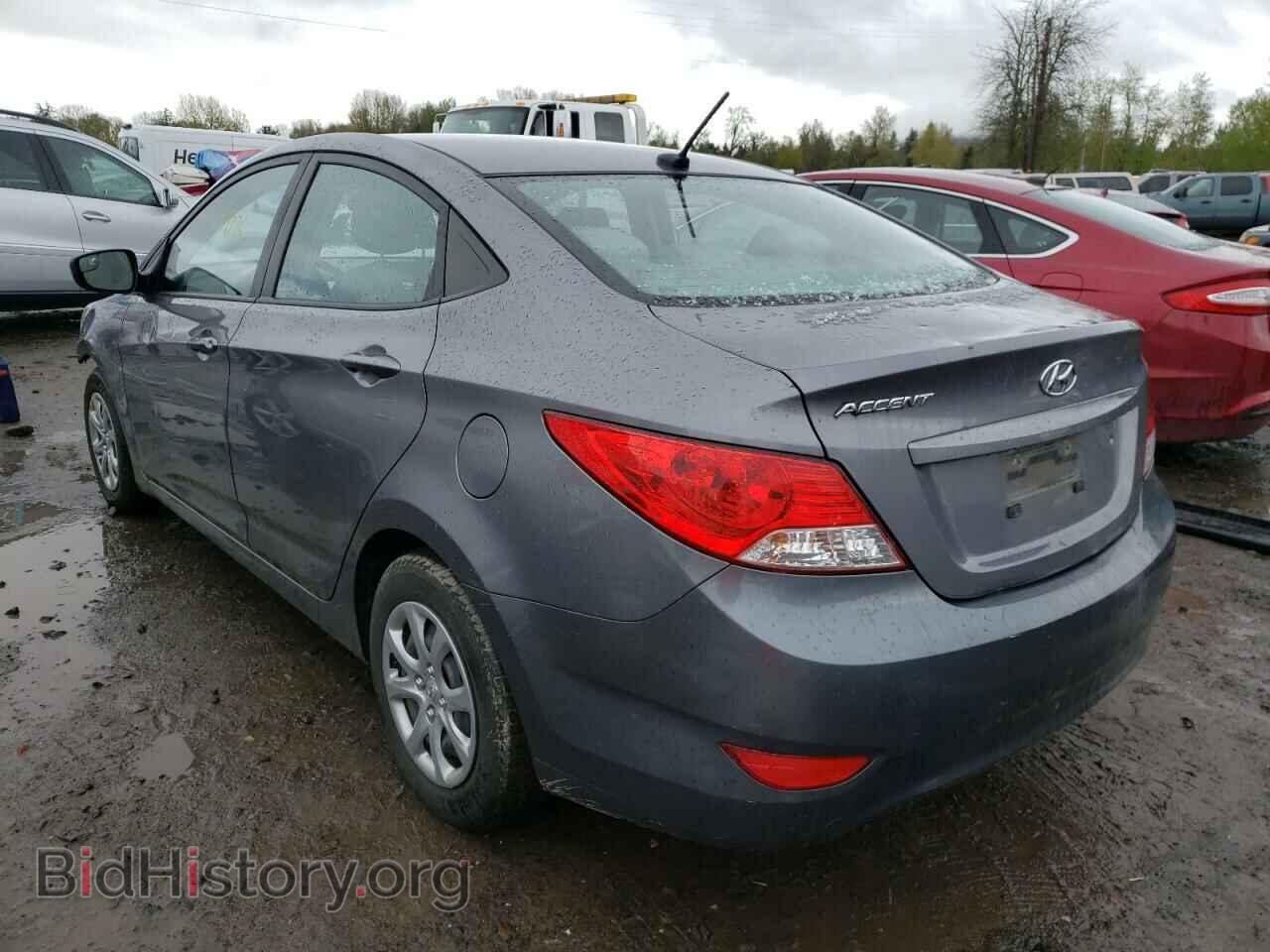 2014 HYUNDAI ACCENT - VIN: KMHCT4AE2EU689573 - Фото 3