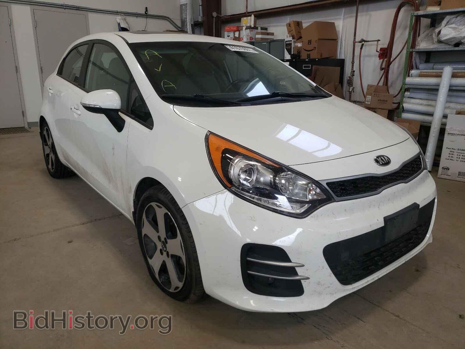 Фотография KNADN5A34G6733665 - KIA RIO 2016