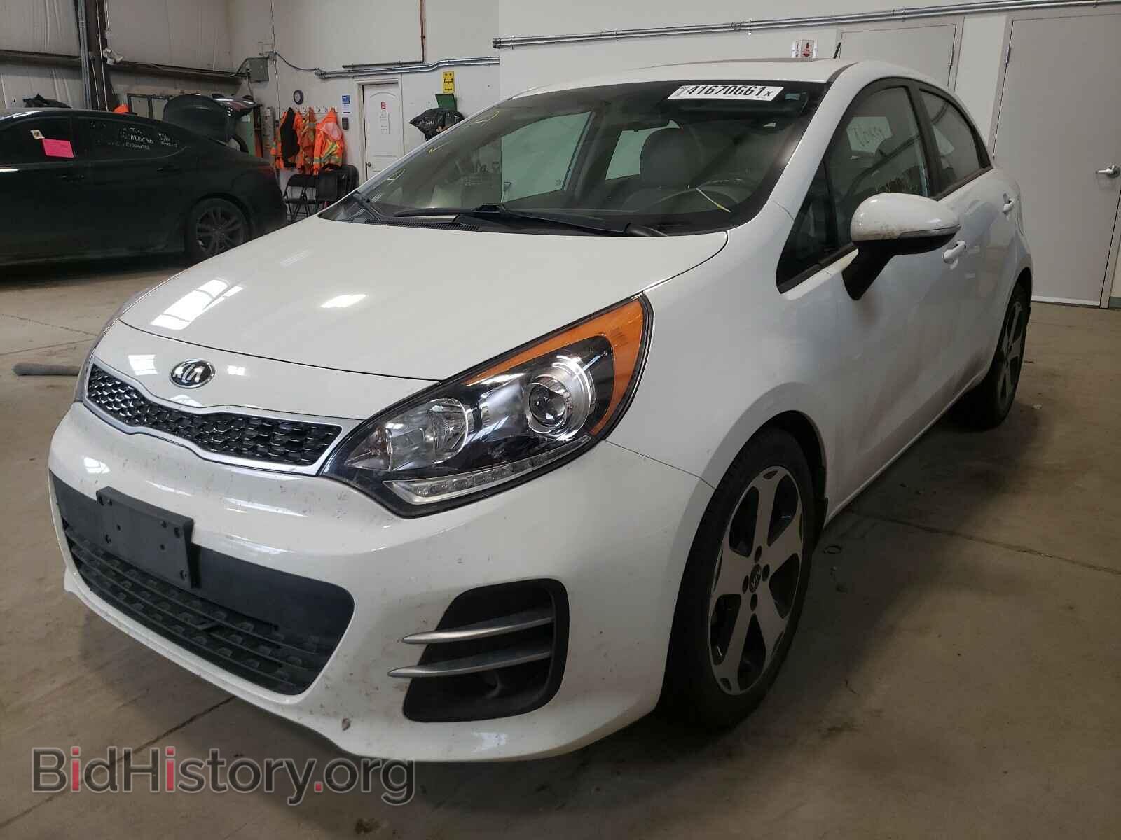 2016 KIA RIO - VIN: KNADN5A34G6733665 - Фото 2