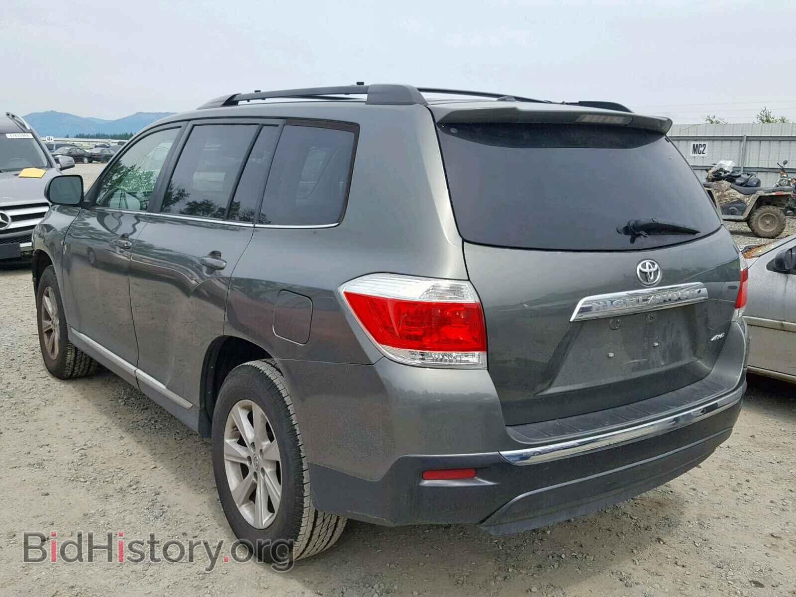 2012 TOYOTA HIGHLANDER - VIN: 5TDBK3EH4CS112319 - Фото 3