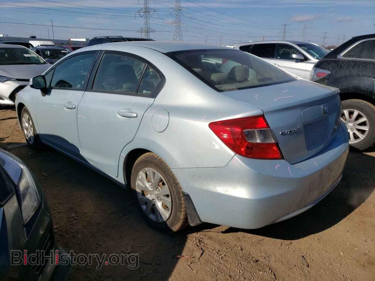 2012 HONDA CIVIC - VIN: 19XFB2F56CE088924 - Фото 2