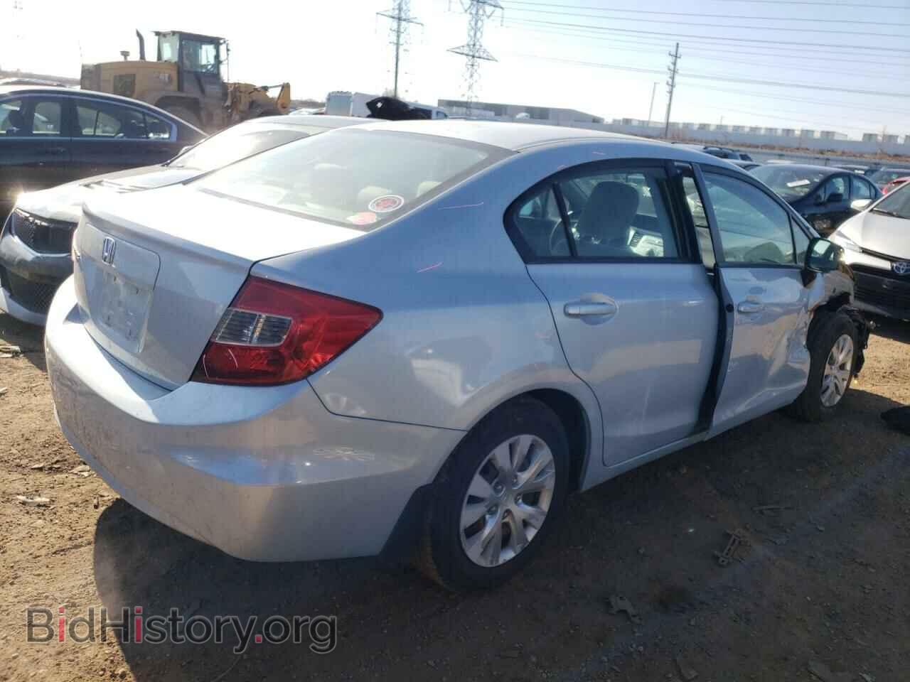 2012 HONDA CIVIC - VIN: 19XFB2F56CE088924 - Фото 3