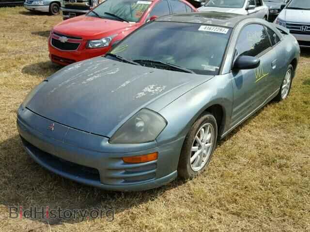 2001 MITSUBISHI ECLIPSE - VIN: 4A3AC44G91E175987 - Фото 2