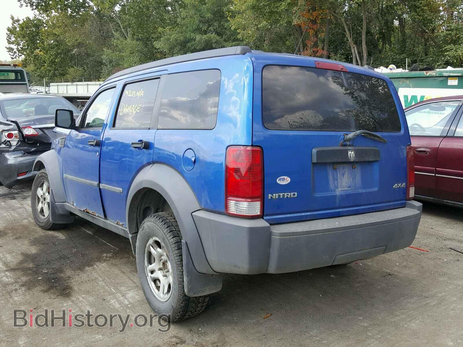 2007 DODGE NITRO - VIN: 1D8GU28K87W552021 - Photo 3