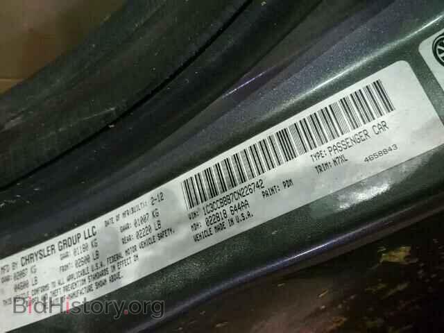 2012 CHRYSLER 200 - VIN: 1C3CCBBB7CN226742 - Фото 10