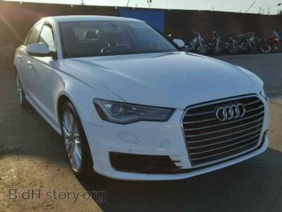 2016 Audi A6 A6 Premium, белый — VIN WAUDFAFC2GN123168, Copart