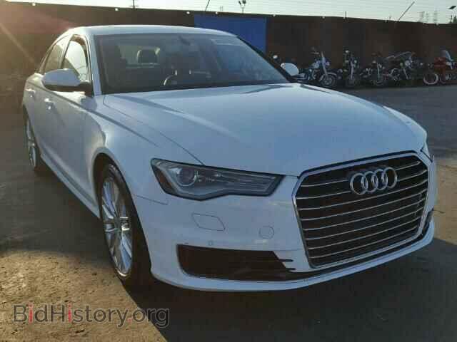 2016 Audi A6 A6 Premium (VIN WAUDFAFC2GN123168) — фото 1 из 10, Copart, повреждение: передняя часть