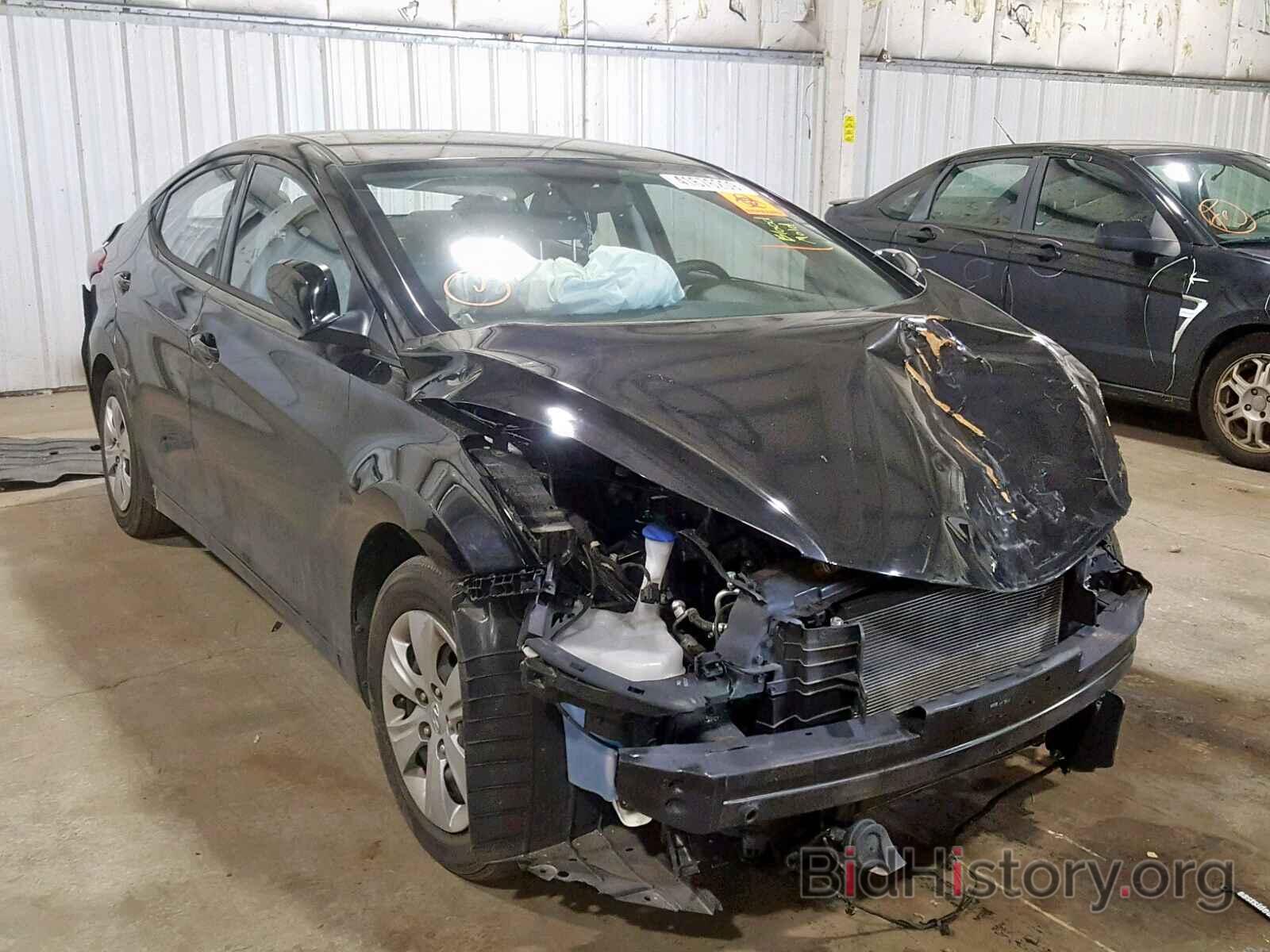 Photo KMHDH4AE4GU531048 - HYUNDAI ELANTRA 2016