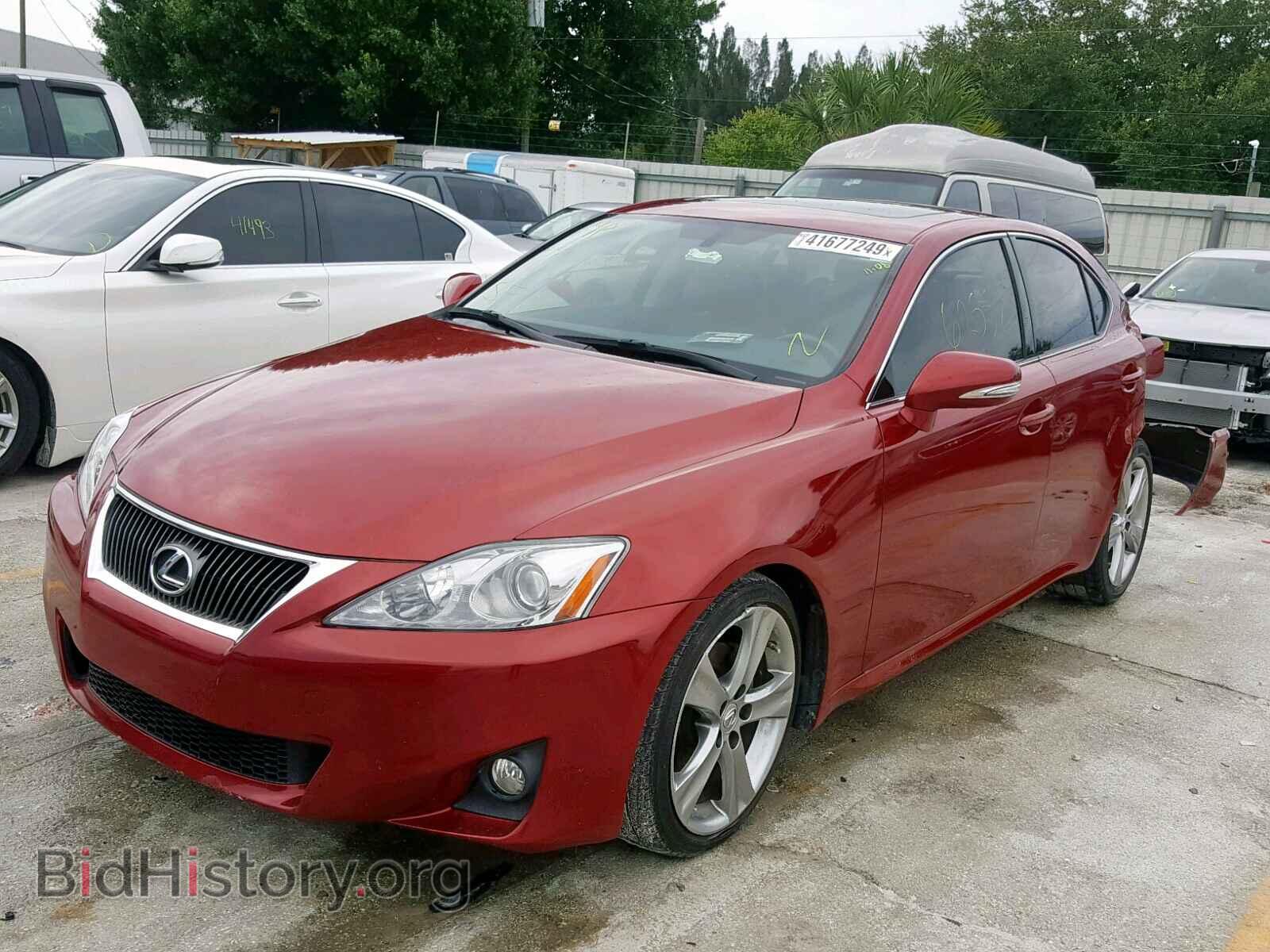 2011 LEXUS IS 250 - VIN: JTHBF5C21B5149295 - Фото 2
