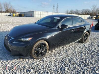 2015 Lexus IS 350, black — VIN JTHCE1D24F5009326, Copart