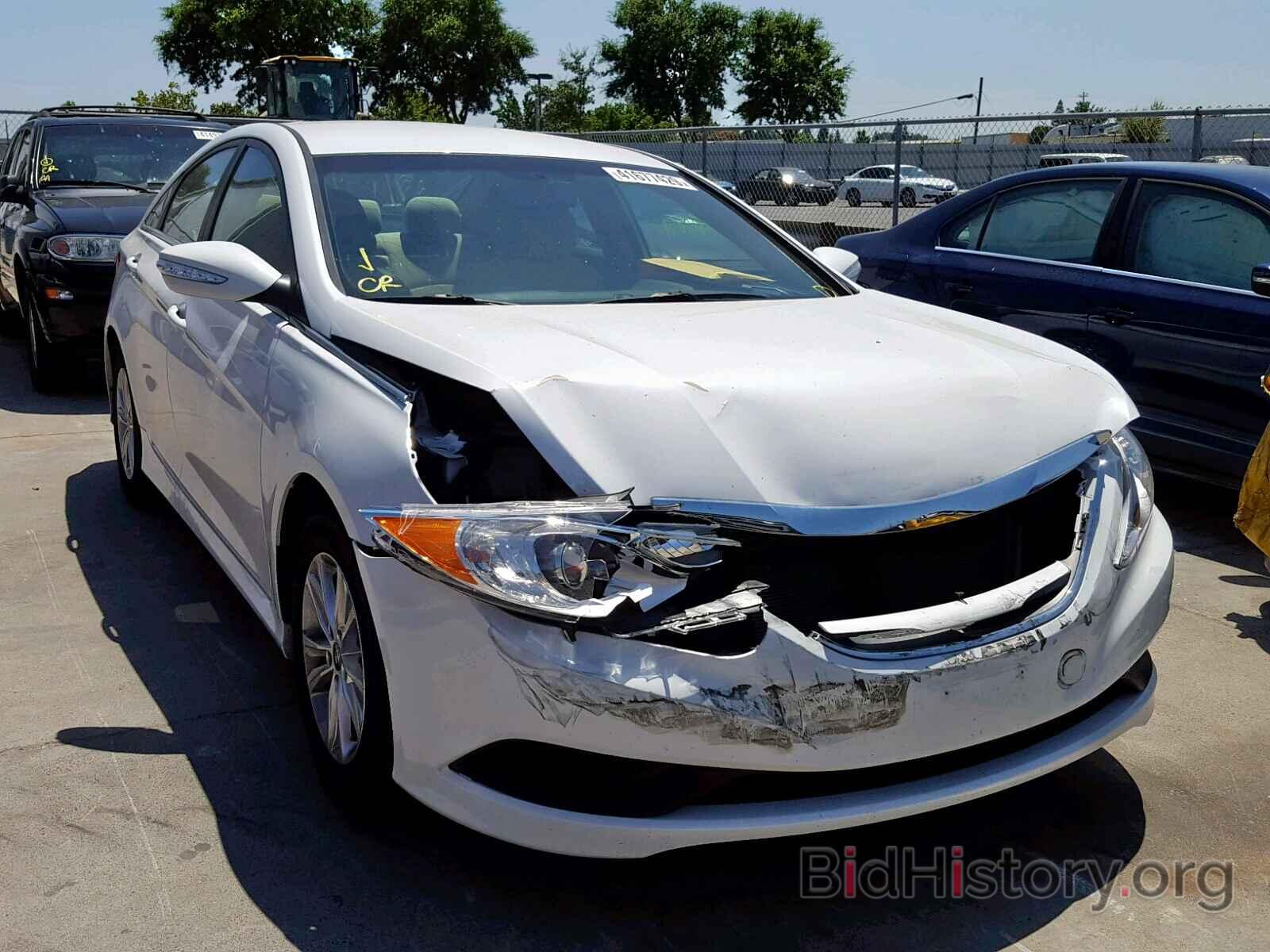 Photo 5NPEB4AC6EH932925 - HYUNDAI SONATA 2014