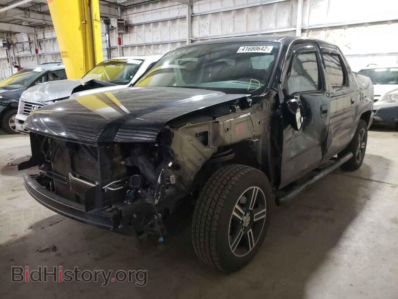 2014 HONDA RIDGELINE - VIN: 5FPYK1F76EB006957 - Фото 2