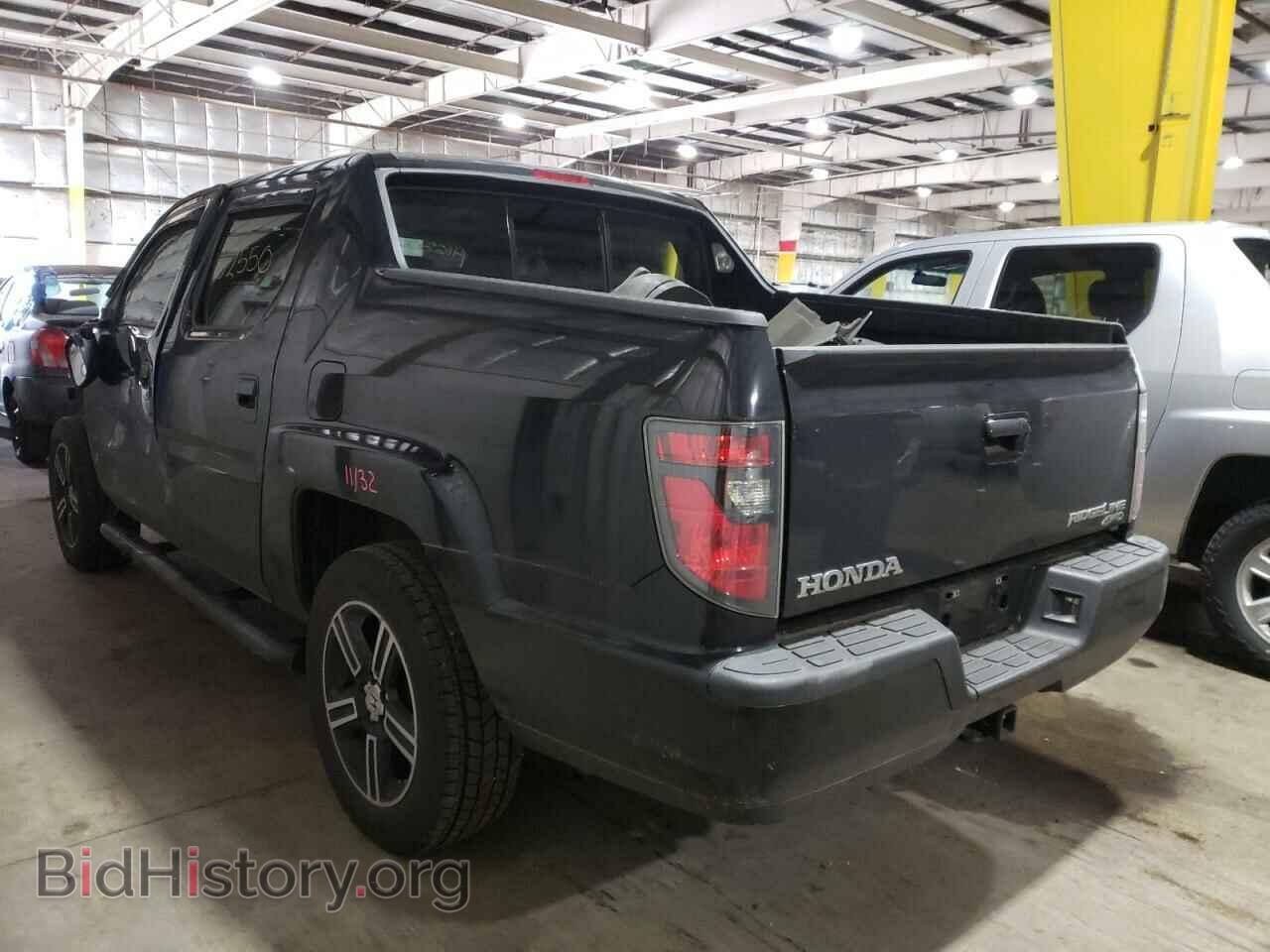 2014 HONDA RIDGELINE - VIN: 5FPYK1F76EB006957 - Фото 3