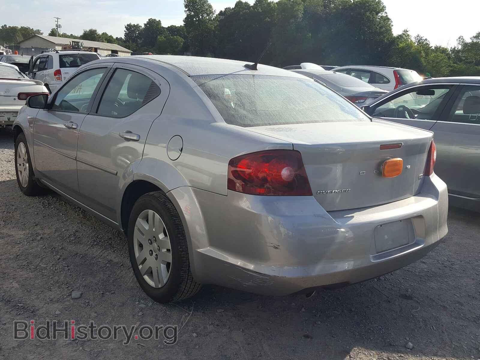 2014 DODGE AVENGER - VIN: 1C3CDZAG4EN196928 - Фото 3