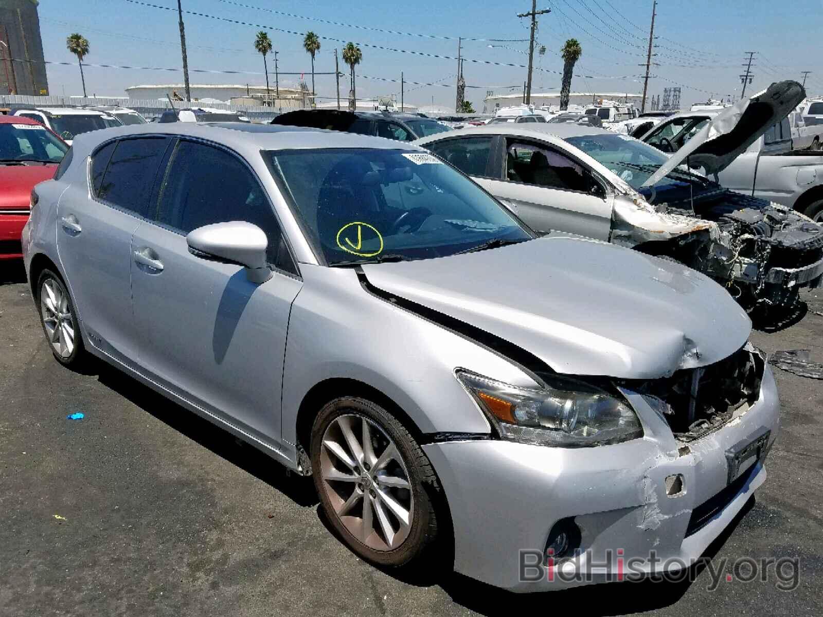 Photo JTHKD5BH9C2073422 - LEXUS CT 200 2012