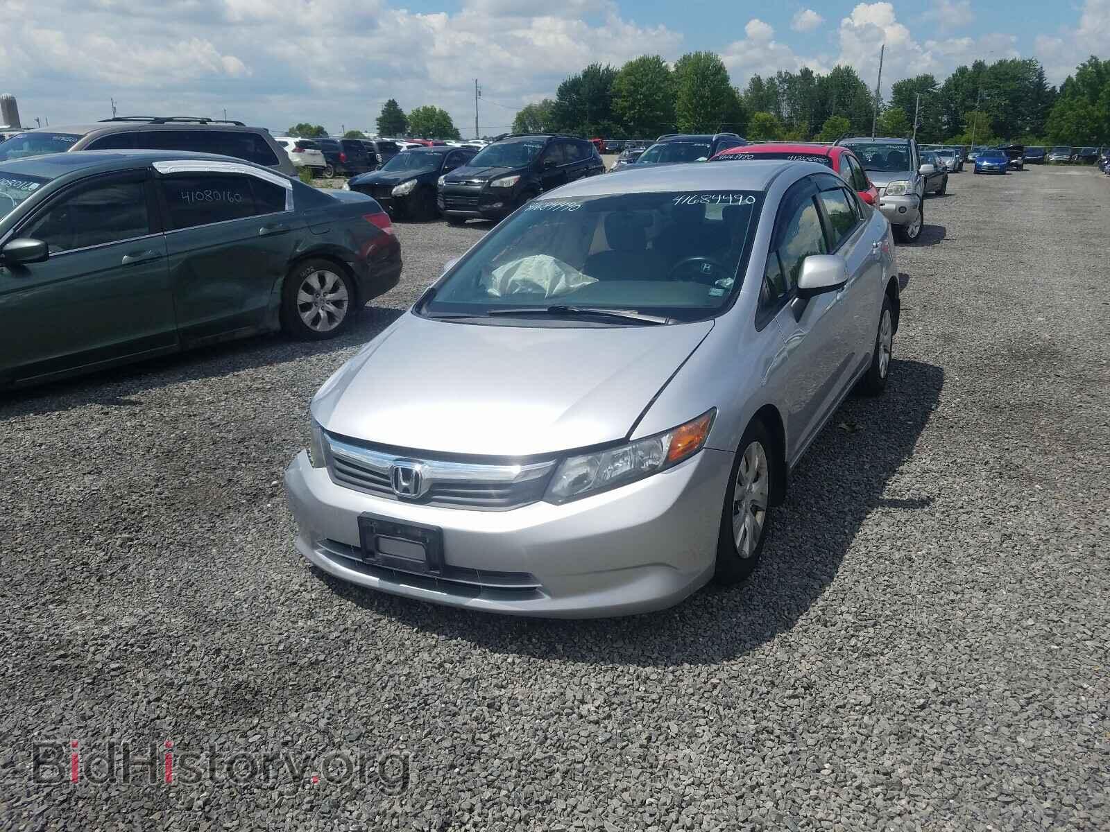 2012 HONDA CIVIC - VIN: 2HGFB2F43CH103876 - Фото 2