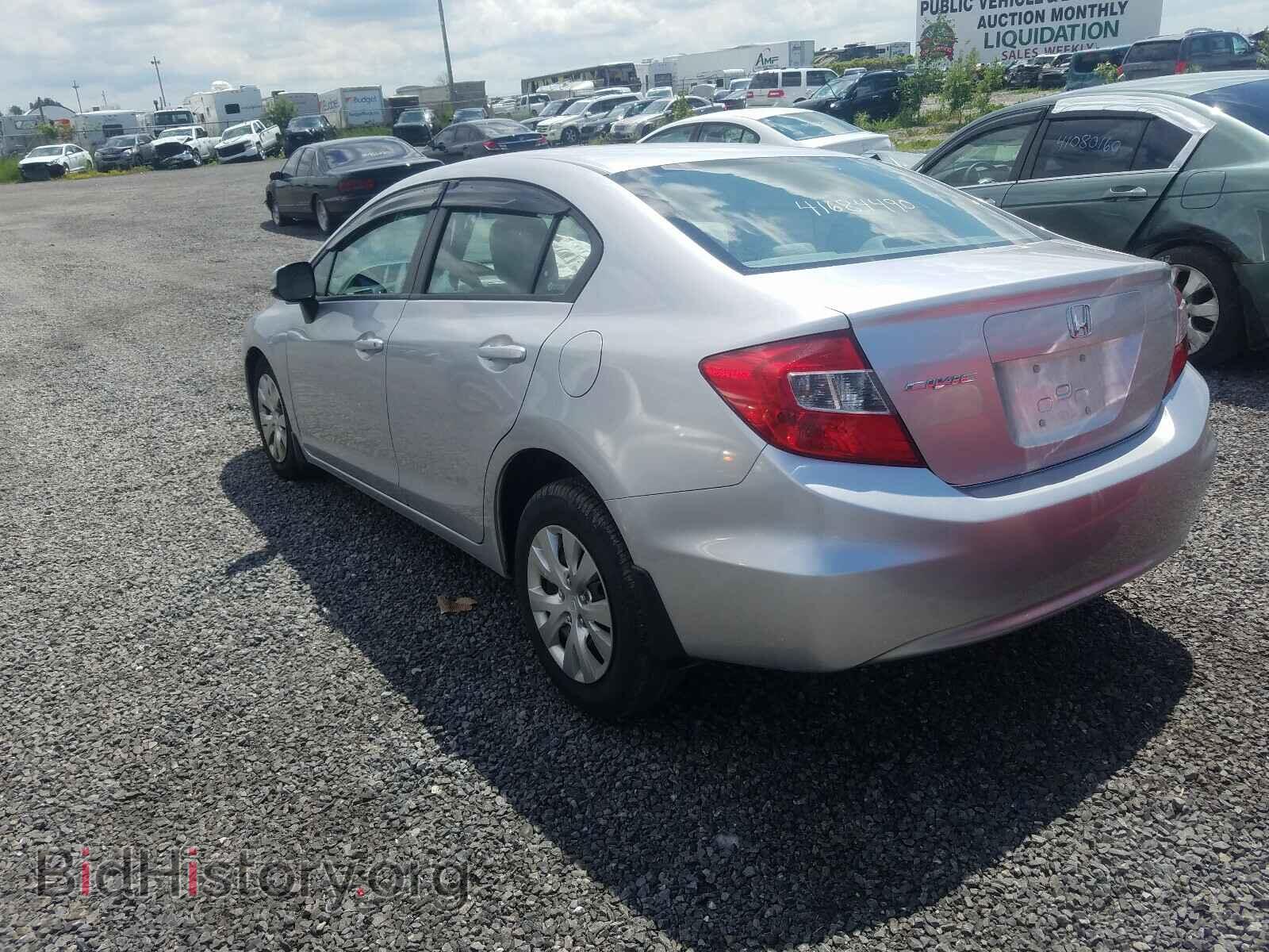 2012 HONDA CIVIC - VIN: 2HGFB2F43CH103876 - Фото 3