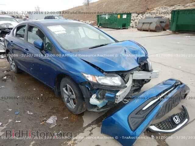 2014 HONDA CIVIC - VIN: 19XFB2F53EE030708 - Фото 2