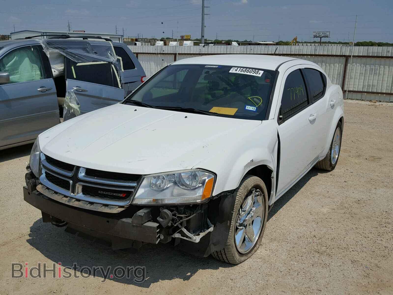 2013 DODGE AVENGER - VIN: 1C3CDZAB6DN504202 - Photo 2