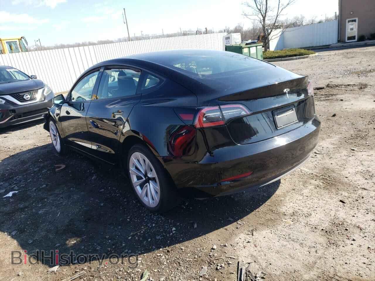 2022 TESLA MODEL 3 - VIN: 5YJ3E1EA2NF287940 - Фото 2