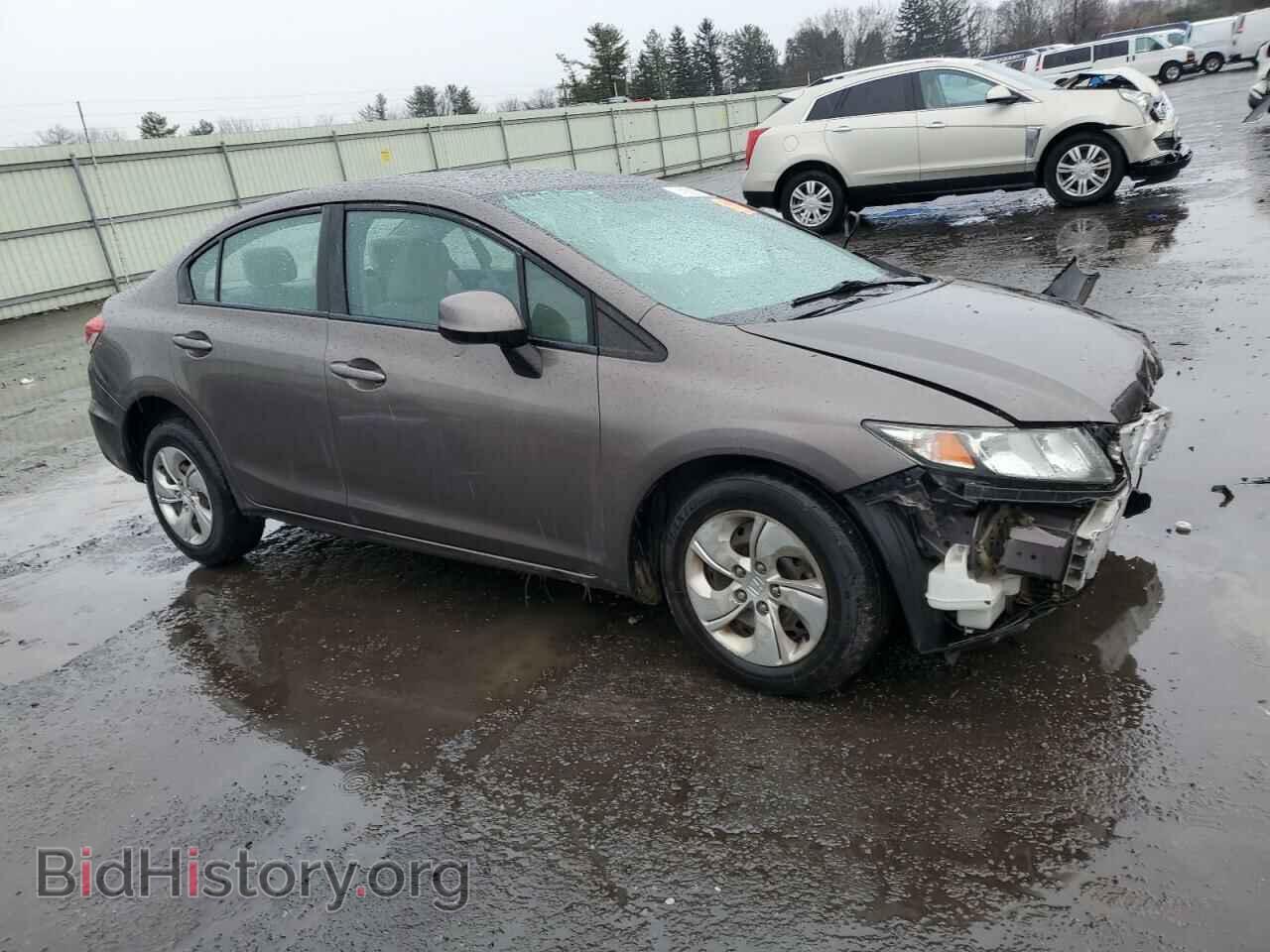 2013 HONDA CIVIC - VIN: 2HGFB2F57DH590459 - Фото 4