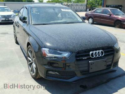2016 Audi A4 A4 Premium, black — VIN WAUBFAFL6GN013473, Copart