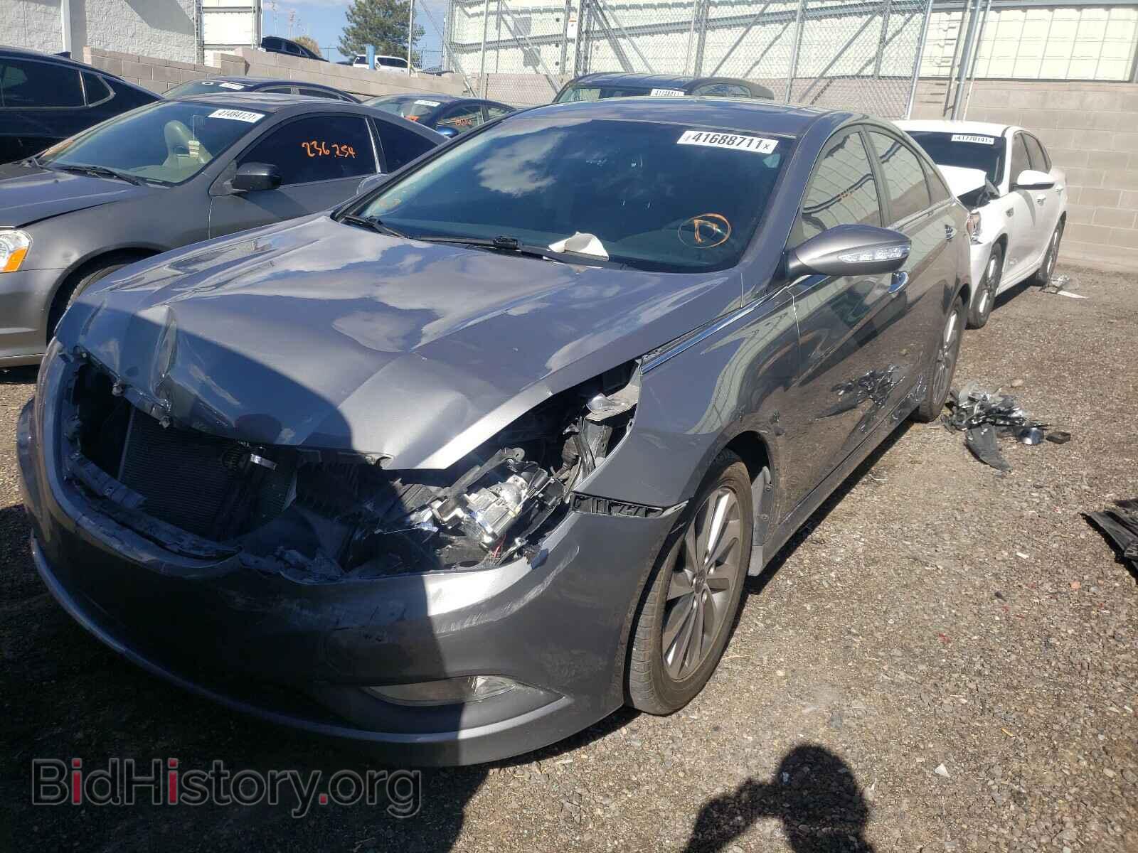 2014 HYUNDAI SONATA - VIN: 5NPEC4AB0EH894788 - Фото 2