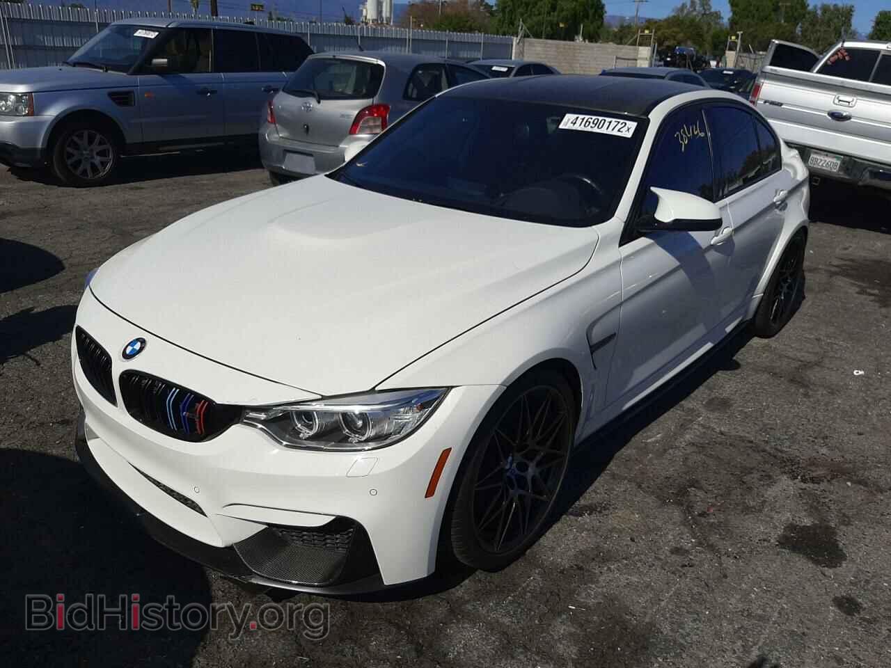 2016 BMW M3 - VIN: WBS8M9C55G5E68169 - Фото 2